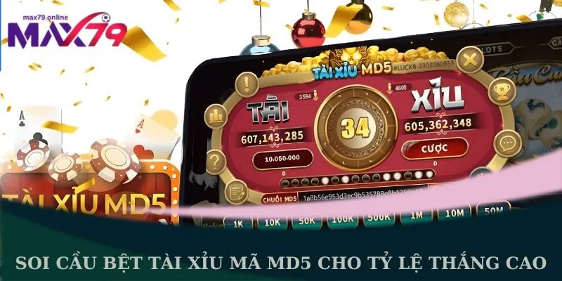 Soi cầu bệt tài xỉu mã MD5 